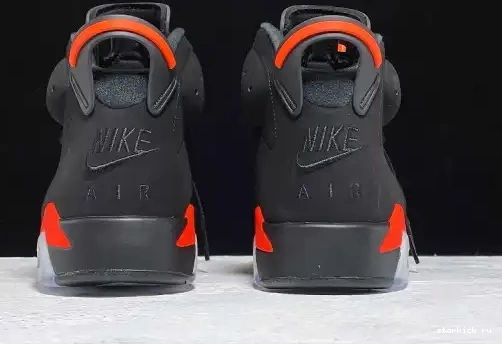 2019 384664-060 JORDAN RETRO BLACK OG AIR 6 INFRARED 384664-060 0628